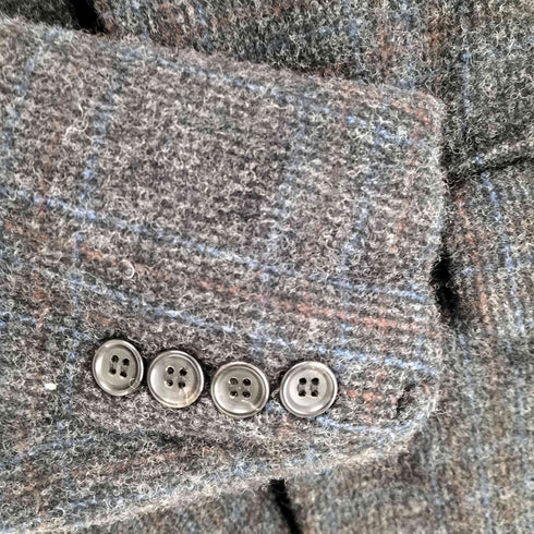 コムデギャルソンオムドゥ COMME des GARCONS HOMME DEUX AD2024 24AW 製品加工ウールテーラードジャケット メンズ S