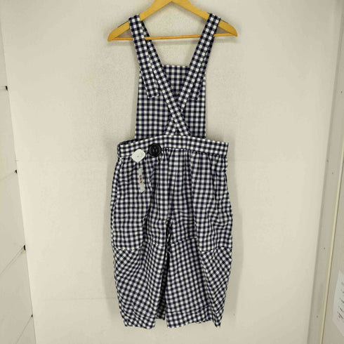 コムデギャルソンガール COMME DES GARCONS GIRL AD2022 23SS ギンガムチェックサロペット レディース S