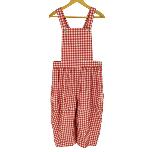 コムデギャルソンガール COMME DES GARCONS GIRL AD2022 23SS ギンガムチェックサロペット レディース S