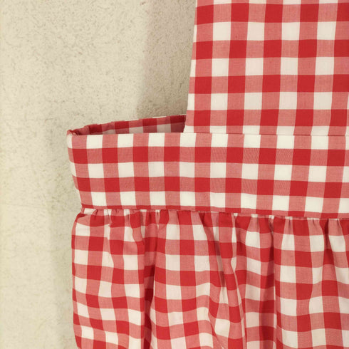 コムデギャルソンガール COMME DES GARCONS GIRL AD2022 23SS ギンガムチェックサロペット レディース S