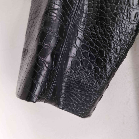 ジュンヤワタナベコムデギャルソン JUNYA WATANABE COMME des GARCONS AD2024 24AW エンボス加工 フェイクレザーコート レディース XS