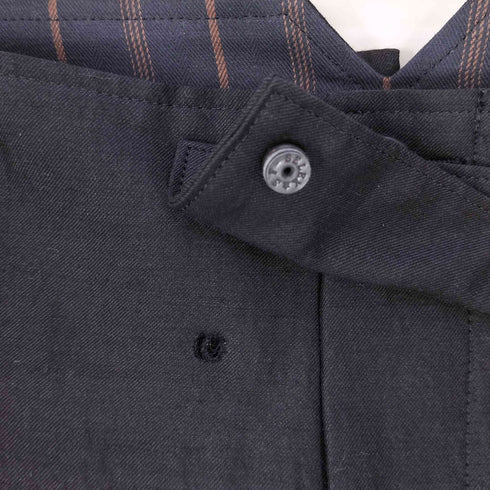 ヨウジヤマモト Yohji Yamamoto HIGH TWISTED GABARDINE LOW-RISE BELTED PANTS ハイ ツイスト ギャバジン ローライズ ベルト パンツ レディース JPN:2