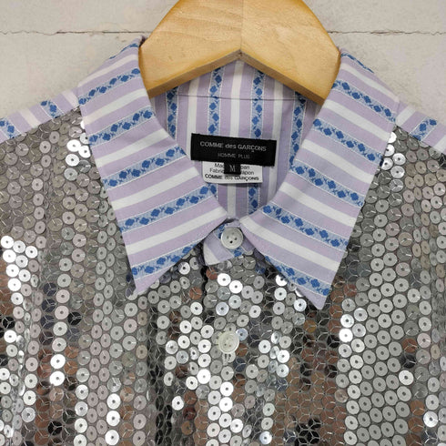 コムデギャルソンオムプリュス COMME des GARCONS HOMME PLUS AD2024 24AW JACQUARD SHIRT WITH SEQU メンズ M