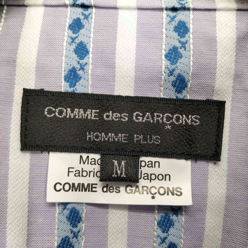 コムデギャルソンオムプリュス COMME des GARCONS HOMME PLUS AD2024 24AW JACQUARD SHIRT WITH SEQU メンズ M