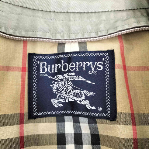 バーバリーズ BURBERRYS 70-80s 裏地ノバチェック トレンチコート メンズ