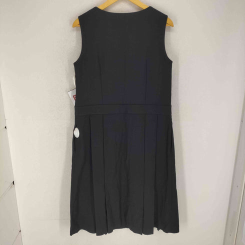 コムデギャルソンガール COMME DES GARCONS GIRL AD2023 24SS フロント金ボタンプリーツワンピース レディース M