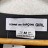 コムデギャルソンガール COMME DES GARCONS GIRL AD2023 24SS フロント金ボタンプリーツワンピース レディース M