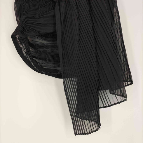 ヨウジヤマモト Yohji Yamamoto 22AW ASYMMETRY PLEATS SKIRT アシンメトリー プリーツ スカート LOOK26 レディース JPN:1
