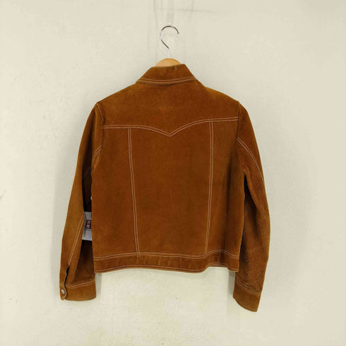 Vintage スウェード ウエスタン トラッカージャケット メンズ