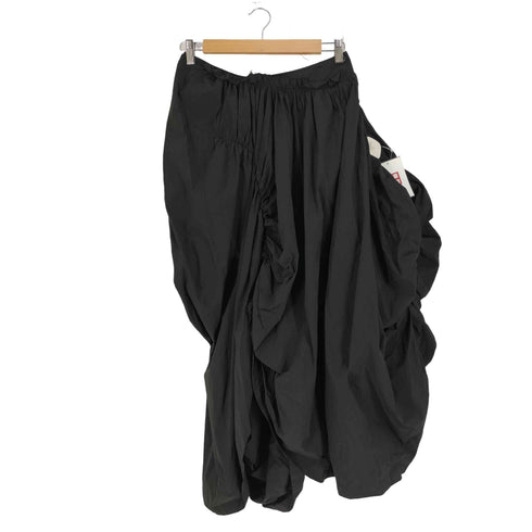 ヨウジヤマモト Yohji Yamamoto 24SS TYPEWRITER NYLON GATHER SKIRT タイプライター ナイロン ギャザー スカート レディース JPN:1