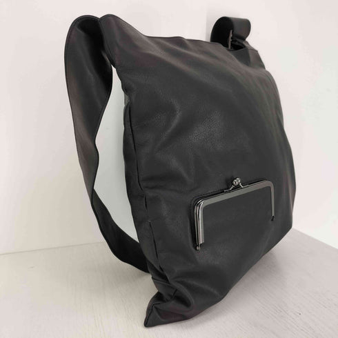 ディスコードヨウジヤマモト discord Yohji Yamamoto 24SS Clasp shoulder クラスプ カウレザー ショルダー バッグ メンズ