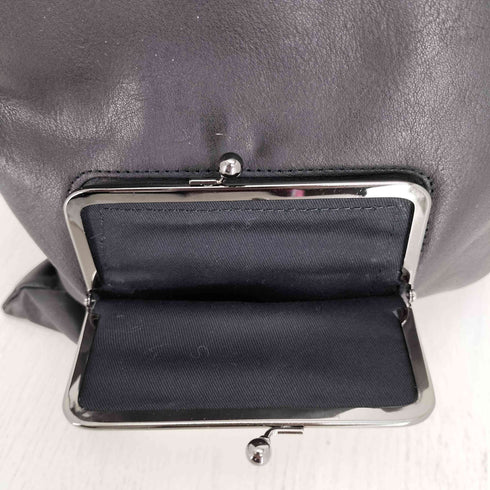 ディスコードヨウジヤマモト discord Yohji Yamamoto 24SS Clasp shoulder クラスプ カウレザー ショルダー バッグ メンズ