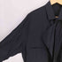 ヨウジヤマモト Yohji Yamamoto ASYMMETRY GATHER アシンメトリー ギャザー キュプラ コットン ロング シャツ ワンピース レディース JPN:1