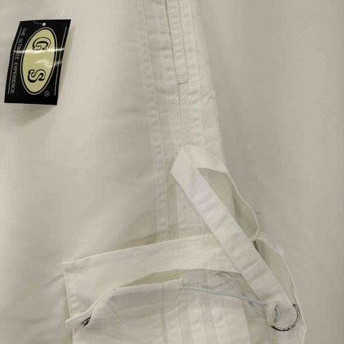 GS THE ULTIMATE EXPERIENCE Re-Nylon 3 stripes techno cargo pants メンズ import:M