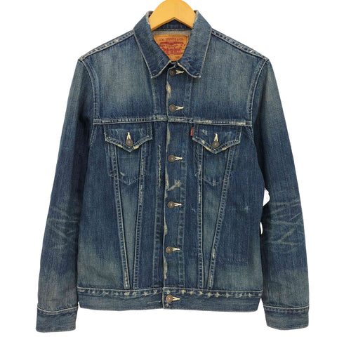 リーバイス Levis 70505 3rd ダメージ加工 デニムトラッカージャケット メンズ import:M