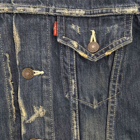 リーバイス Levis 70505 3rd ダメージ加工 デニムトラッカージャケット メンズ import:M