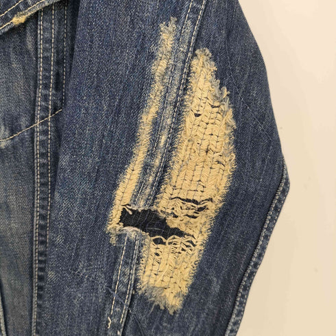 リーバイス Levis 70505 3rd ダメージ加工 デニムトラッカージャケット メンズ import:M