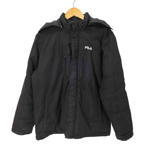 フィラ FILA フーデッドダウンジャケット メンズ JPN:L