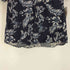 エディーバウアー Eddie Bauer ハイビスカス リーフ 総柄 リネン混 B.D S/S アロハ シャツ メンズ import:M