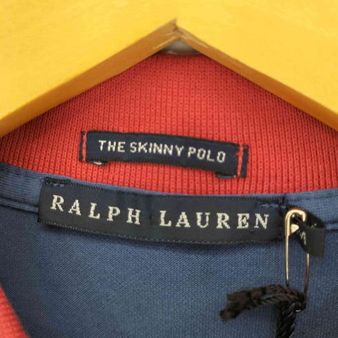 ラルフローレン RALPH LAUREN THE SKINNY POLO ポニー刺繍 ポロシャツ レディース import:M