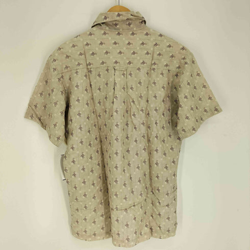 ローカルモーション local motion 韓国製 ハイビスカス ドット ストライプ S/S アロハ シャツ メンズ import:M