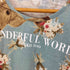 カネコイサオ KANEKO ISAO WONDERFUL WORLD 総柄 テディベア Uネック Tシャツ レディース