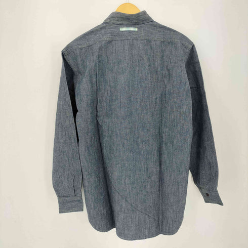 カールヘルム Karl Helmut フロント刺繍 襟裏チェック B.D L/S デニムシャツ メンズ JPN:M