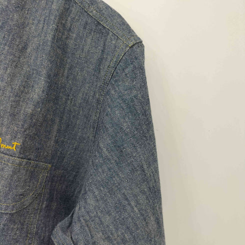 カールヘルム Karl Helmut フロント刺繍 襟裏チェック B.D L/S デニムシャツ メンズ JPN:M