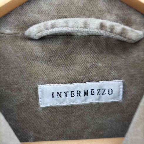 インターメッツォ INTERMEZZO ベロアジップブルゾン メンズ JPN:L