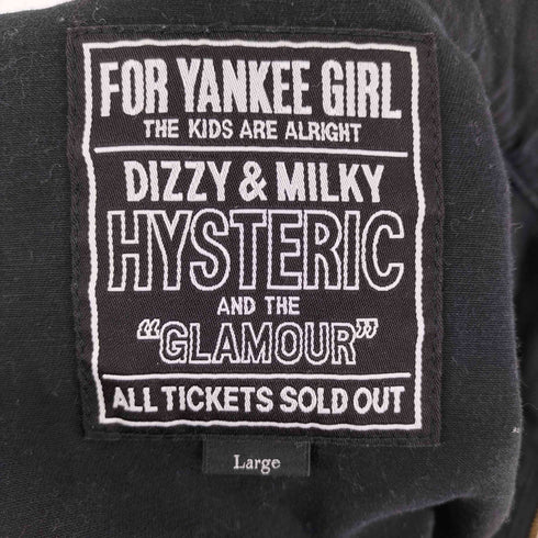 ヒステリックグラマー HYSTERIC GLAMOUR WOMAN IN CIRCLE スポーツジャケット メンズ JPN:L