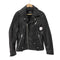 ザラ ZARA フェイクレザーダブルライダースジャケット メンズ JPN:M