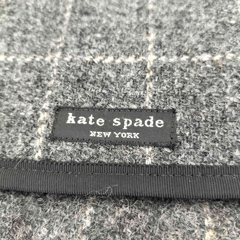 ケイトスペード Kate spade ウール地 チェック メッセンジャーバッグ メンズ
