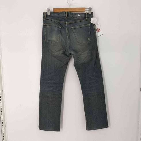 バーバリーブラックレーベル BURBERRY BLACK LABEL ボタンフライ デニムパンツ メンズ JPN:71-76
