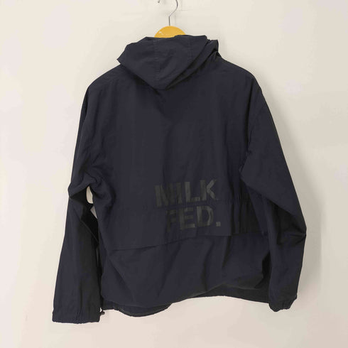 ミルクフェド MILKFED. ステンシルロゴアノラックパーカー レディース JPN:M