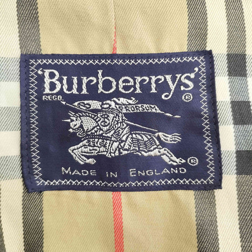バーバリーズ BURBERRYS 裏地ノヴァチェック ステンカラーコート メンズ