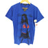 Bernings-Sho バラ フォト プリント Vネック Tシャツ Y2K メンズ JPN:XL