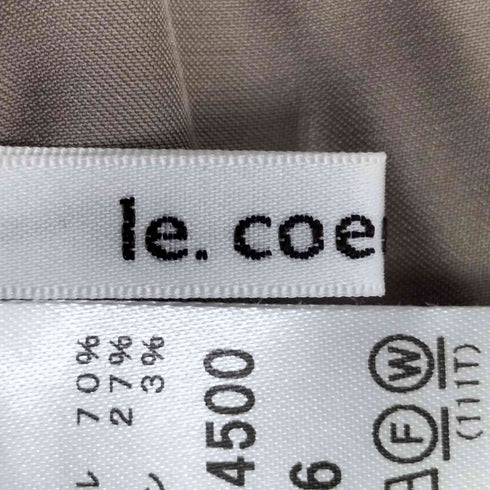 ルクールブラン le.coeur blanc アサレチックイージーパンツ レディース 36