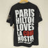 USA製 DISSIZIT LOVES LA COKA NOSTRA PARIS HILTON フォト 両面 プリント Tシャツ メンズ import:L