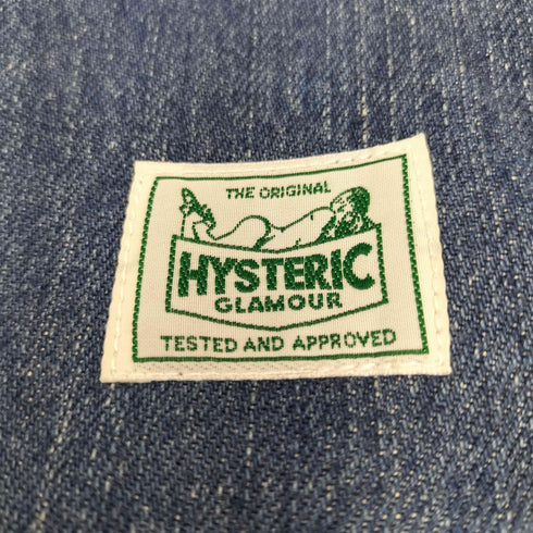 ヒステリックグラマー HYSTERIC GLAMOUR IT'S HOT IN PARADISE ヒスガール キーストラップ デニム 切替 ポーチ メンズ