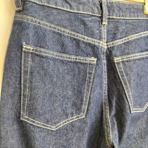 エイチアンドエム H&M 25SS Straight Regular Jeans ダブルニー ストレート デニムパンツ レディース EUR:34