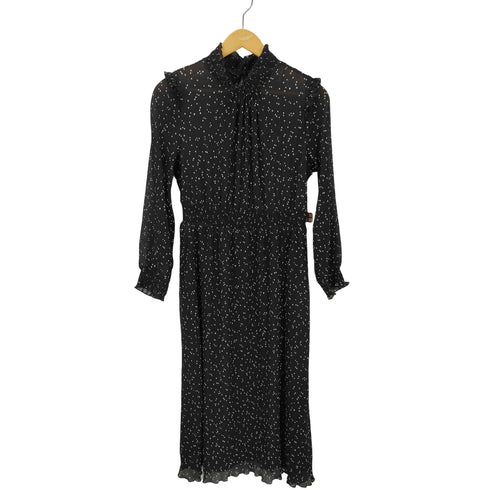 ザラ ZARA ドット柄 シフォンワンピース レディース import:M