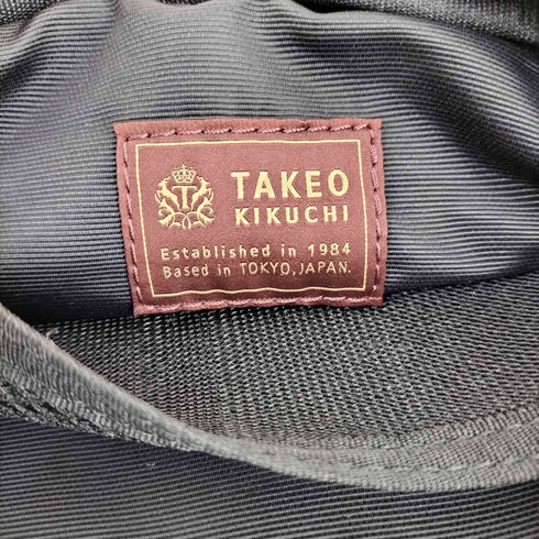 タケオキクチ TAKEO KIKUCHI レザーショルダーバック メンズ