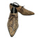 JOHNSONS THE MODERN OUTFITTERS 英国製 レオパード レザー シューズ メンズ UK:8