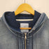 BLUEY SAND&SALT&SUN インディゴ エルボーパッチ ダブルジップパーカー メンズ JPN:1