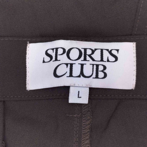 sports club レーヨンポリ 刺繍 スラックス メンズ JPN:L