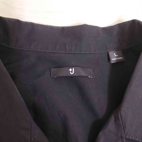 ユニクロプラスジェイ UNIQLO+J スーピマコットンオーバーサイズシャツブルゾン メンズ JPN:L