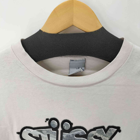 ステューシー Stussy 00S USA製 OLD S/SロゴプリントTシャツ シングルステッチ メンズ import:L