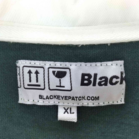 ブラックアイパッチ Black Eye Patch B EMBLEM 3 TONE RUGBY SHIRT メンズ JPN:XL