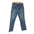 ラングラー Wrangler USA製 レザーパッチ ストレートデニムパンツ メンズ 34×34