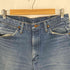 ラングラー Wrangler USA製 レザーパッチ ストレートデニムパンツ メンズ 34×34